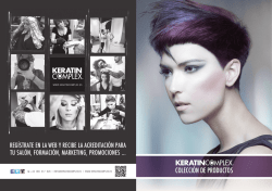 catálogo de productos keratin complex