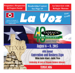 La Voz August 2015 .pmd