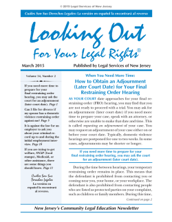 Looking Out For Your Legal Rights
