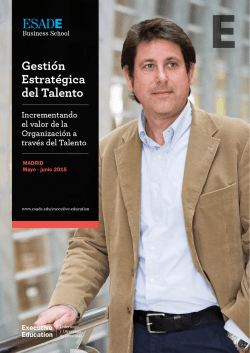 Gestión Estratégica del Talento