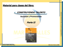 CONSTRUYENDO TALENTO PARTE I