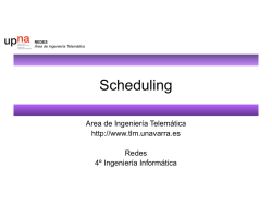 Diseño de red - Área de Ingeniería Telemática