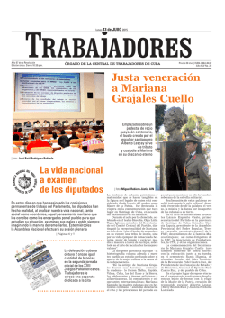 Justa veneración a Mariana Grajales Cuello