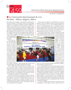 Box 459 - Oto&ntilde;o 2015 - Alcoholics Anonymous