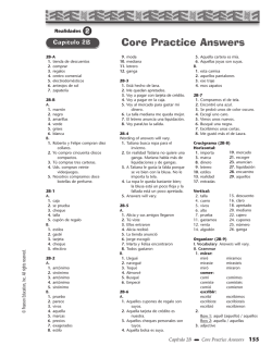 Core Practice Answers