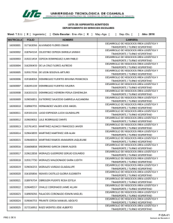 ADMITIDOS ENE-ABR 2016