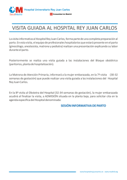 Visita Guiada al Hospital467 KB - Hospital Universitario Rey Juan