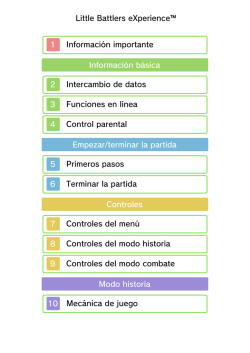 Manual - Nintendo of Europe