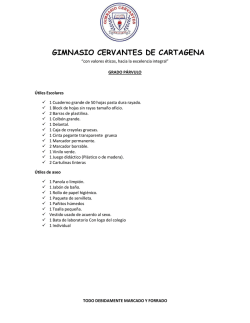 Descargar Lista de Útiles Aquí