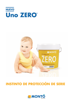 Uno ZERO® - Pinturas Montó