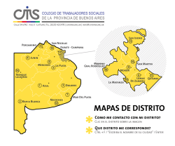 MAPAS DE DISTRITO