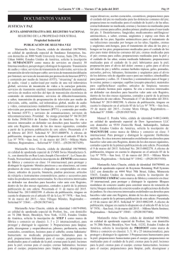 DOCUMENTOS VARIOS - Imprenta Nacional
