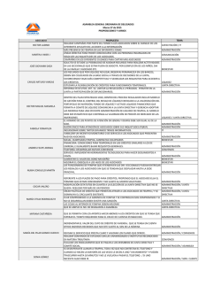 Marzo 27 de 2015 PROPOSICIONES Y VARIOS