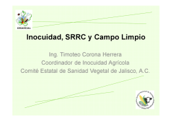 Inocuidad, SRRC y Campo Limpio