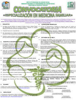 especializacion en MF