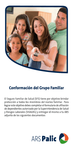 Conformación del Grupo Familiar