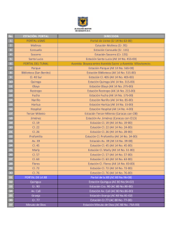Dirección de Estaciones y Portales