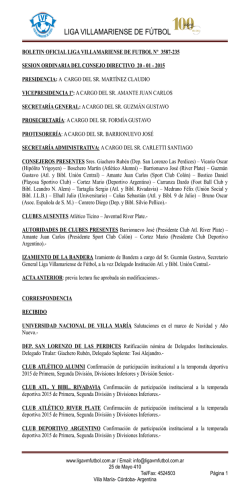 LIGA VILLAMARIENSE DE FÚTBOL