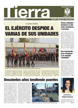 EL EJ&Eacute;RCITO DESPIDE A VARIAS DE SUS UNIDADES