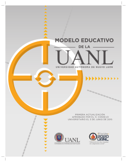 Modelo Educativo de la UANL - Universidad Autónoma de Nuevo