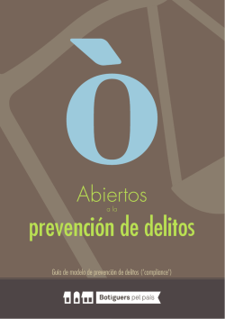 prevención de delitos