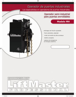 Modelo MH - LiftMaster