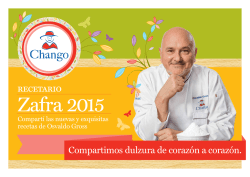 Recetario Chango 2015 0