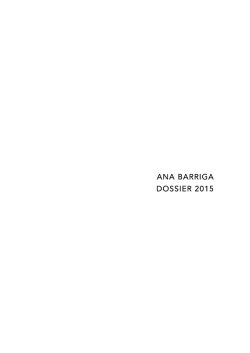 Ana Barriga - Centro Andaluz de Arte Contemporáneo