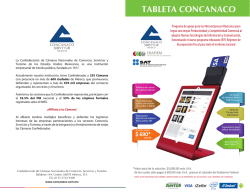 TABLETA CONCANACO