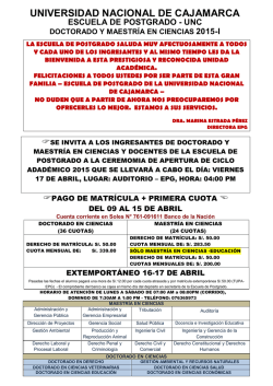 UNIVERSIDAD NACIONAL DE CAJAMARCA