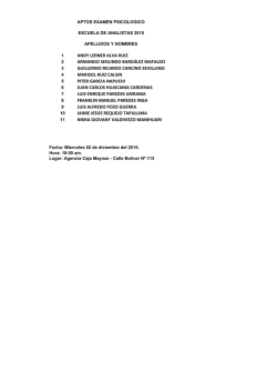 PUBLICACION PSICOLOGICO
