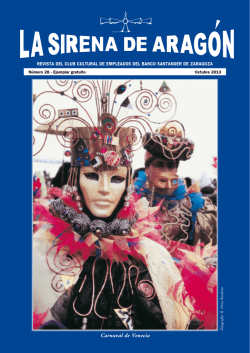 Carnaval de Venecia - club cultural empleados banco santander de