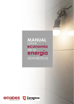 Manual Sobre Economía de la Energía Doméstica
