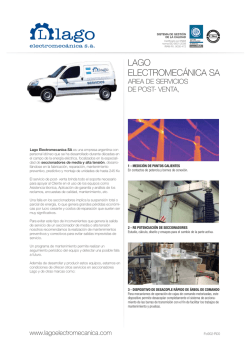 descargar pdf - Lago Electromecánica SA