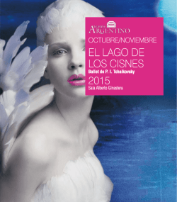 EL LAGO DE LOS CISNES 2015