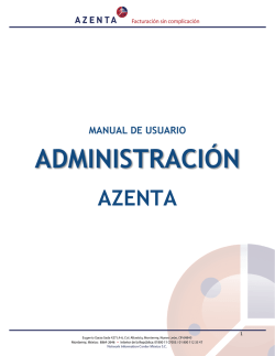 ADMINISTRACIÓN