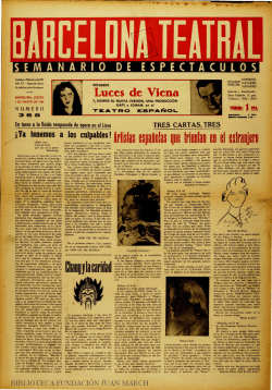 Chaogylacaridad - Fundación Juan March