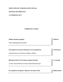 DIRECCI&Oacute;N DE COMUNICACI&Oacute;N SOCIAL