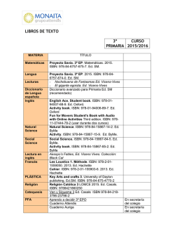 3º de Primaria