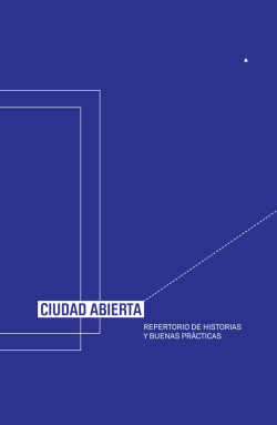 CIUDAD ABIERTA - Laboratorio para la Ciudad