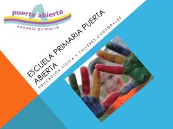 Escuela Primaria Puerta Abierta