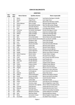 EDM DE BALONCESTO - Concello de Mar&iacute;n