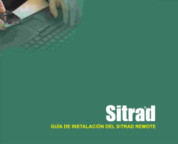 Vea aquí la guía de instalación del Sitrad Remote.