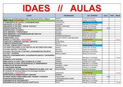 IDAES // AULAS