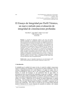 El Ensayo de Integridad por Perfil Térmico, un nuevo método