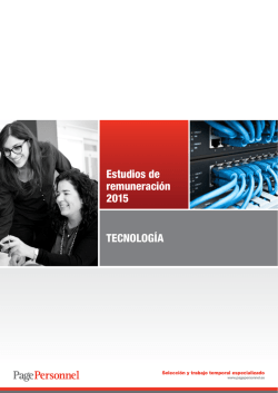 Estudio Remuneración Tecnología