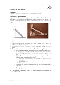 Elipsógrafo de Cardano