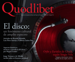 Orfeo y Eurídice - Orquesta Sinfónica de Minería