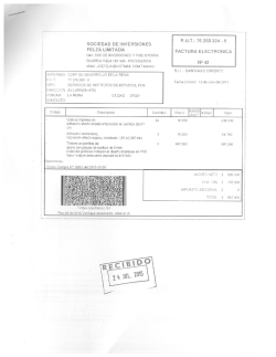 SOCIEDAD DE INVERSIONES FELZA LIMITADA Gira: soc DE