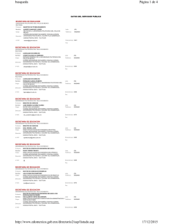 Directorio de la UPVM